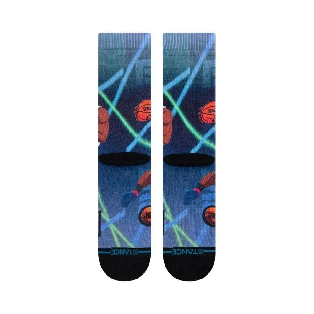 Stance NBA Kawhi Leonard Fast Break Crew Socks Los Angeles Clippers Large L New